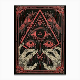 All Seeing Eye 13 Canvas Print