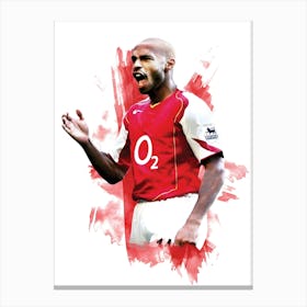 Thierry Henry Legend Canvas Print