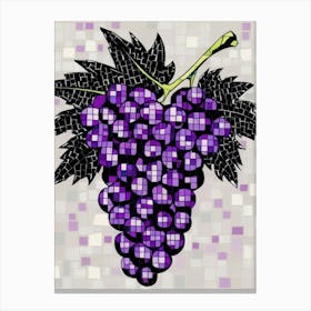 Purple Grapes Canvas Print