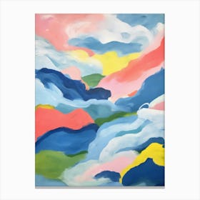 Abstract Of Clouds Canvas Print