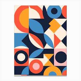 Abstract Geometric Pattern 5 Canvas Print