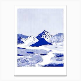 Blue Mountains Canvas Print