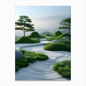 Zen Garden Canvas Print