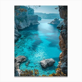 Cliffs Of Ibiza 2 Canvas Print