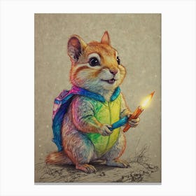 Chipmunk 2 Canvas Print