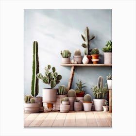 Cactus nature plant lover Canvas Print