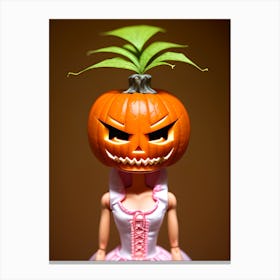 HalloweenBarbie01 Canvas Print