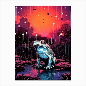 Frog Similar Canvas Print