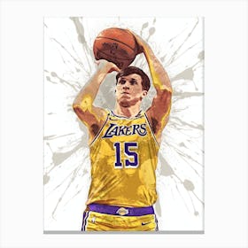 Austin Reaves La Lakers Canvas Print