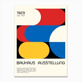 Bauhaus Aus 8 Canvas Print