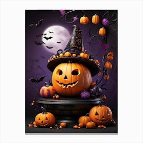 Halloween Pumpkins 11 Canvas Print