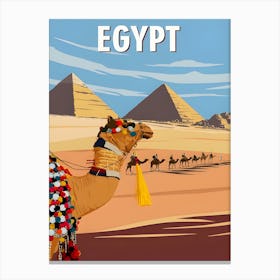 Egypt Poster 1 Canvas Print