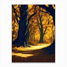 Forest 24 Canvas Print