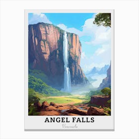 Angel Falls Travel Canvas Print