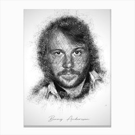 Benny Andersson Abba Canvas Print