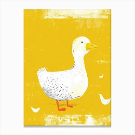 Yellow Goose 3 Canvas Print