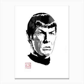 Spock Canvas Print