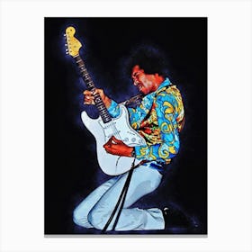 Spirit Jimi Hendrix Canvas Print