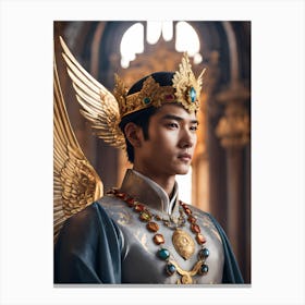Handsome Asian God #2 Canvas Print