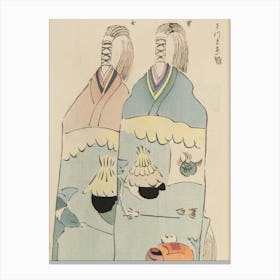 Two Asian Women Canvas Print