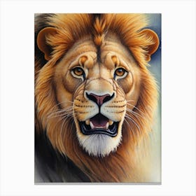 Lion Painting Canvas Print