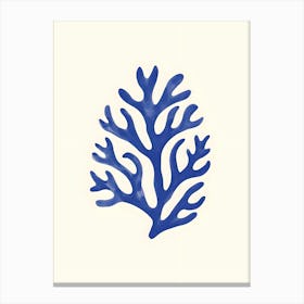 Blue Coral 5 Canvas Print