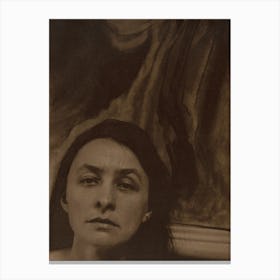 Georgia O’Keeffe 1918, By Alfred Stieglitz Canvas Print