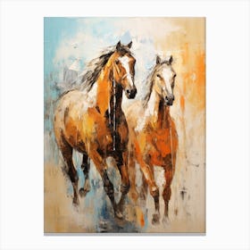 Horse Abstract Expressionism 1 Canvas Print