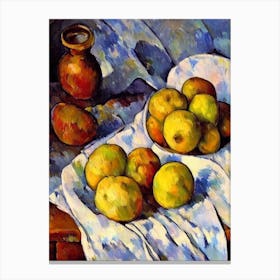 Potato Cezanne Style vegetable Canvas Print