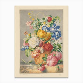 Bloemenstilleven Canvas Print