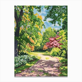 Richmond Park London Parks Garden 1 Painting Canvas Print