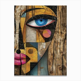 Abstract Of A Woman 86 Canvas Print