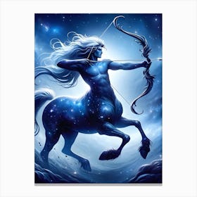 Scorpio Zodiac Sign Canvas Print