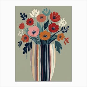 Leonardo Lightning Xl An Illustration Of A Bouquet Of Abstract 2 (6) Topaz Standard V2 4x Canvas Print