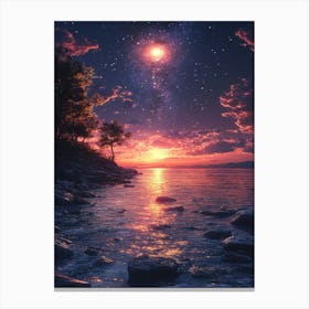 Night Sky 34 Canvas Print