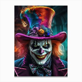 Colorful Madhatter #6 Canvas Print