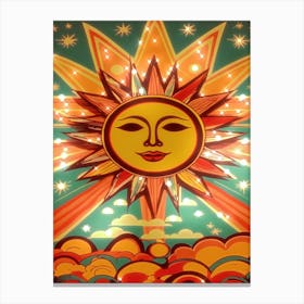 Sun In The Sky Canvas Print