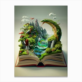 Book Art Toile