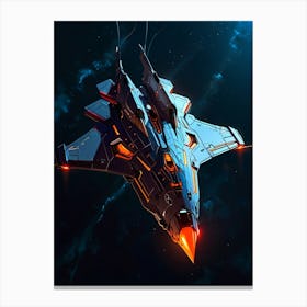 Spaceship 4 Canvas Print