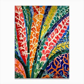 Coral Reef Mosaic Canvas Print