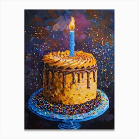 Birthday Cake 11 Canvas Print