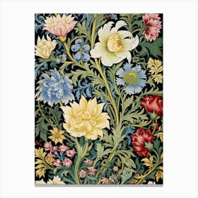 William Morris Floral Tapestry Canvas Print