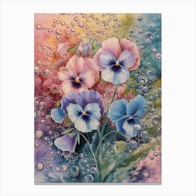 Pansies Canvas Print