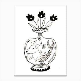 Capricorn Vase Canvas Print