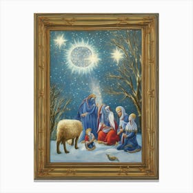 Nativity Scene 29 Canvas Print