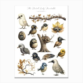 World'S Best Birds Canvas Print