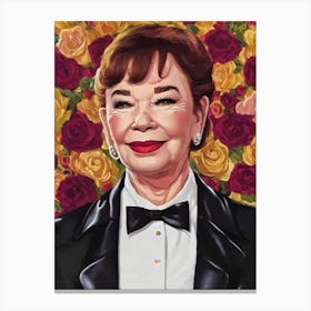 Shirley Maclaine Illustration Movies Canvas Print