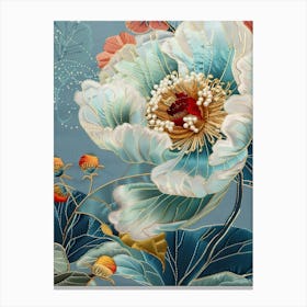 Chinese Flower Painting 33 Canvas Print