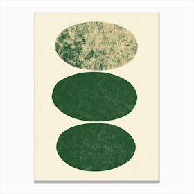 Three Ovals Canvas Print