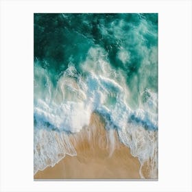 Aerial View Of The Ocean 19 Canvas Print